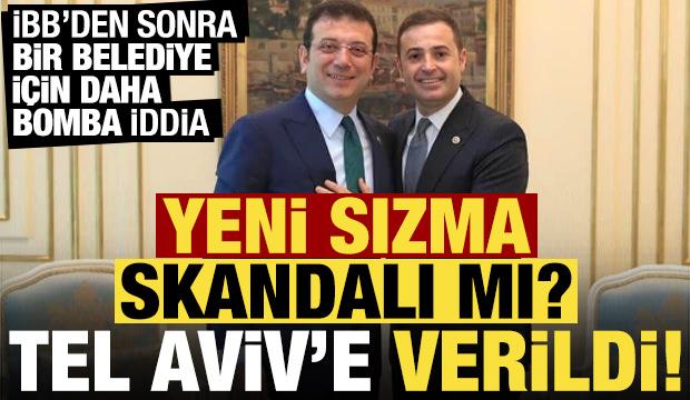 İBB'den sonra bir belediye için daha bomba iddia! Tel Aviv'e verildi...