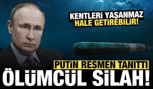 Putin Rusya'nın ölümcül silahını tanıttı: Kentleri yaşanmaz hale getirebilir!