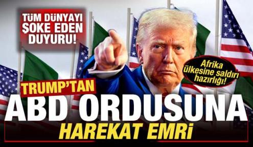Son dakika: Trump'tan orduya harekat emri! Afrika ülkesine saldırı hazırlığı