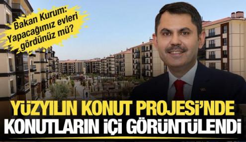 Yüzyılın Konut Projesi'nde evler nasıl tasarlanacak? Bakan Kurum sosyal medyada paylaştı