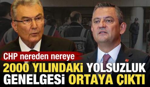 2000 yılındaki yolsuzluk genelgesi ortaya çıktı! CHP nereden nereye