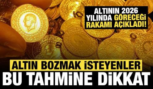 Altın bozmak isteyenler dikkat: Gram altın için ağızları açıkta bırakacak tahmin!
