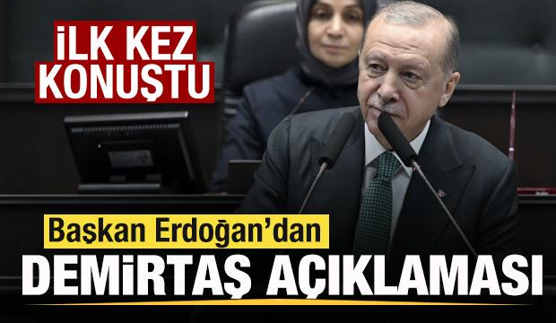 Başkan Erdoğan'dan son dakika Selahattin Demirtaş açıklaması