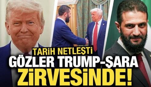 Beyaz Saray duyurdu! Gözler Trump-Şara zirvesinde: Tarih kesinleşti