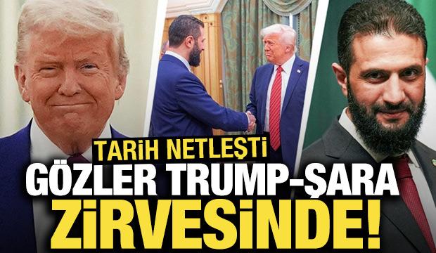 Beyaz Saray duyurdu! Gözler Trump-Şara zirvesinde: Tarih kesinleşti