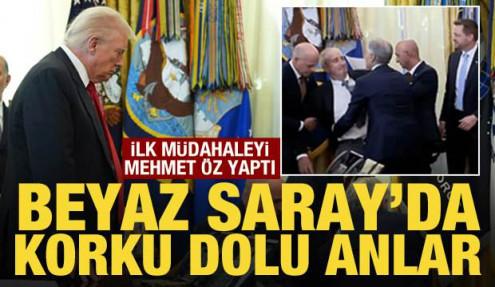Beyaz Saray'da korku dolu anlar! Fenalık geçiren kişiye ilk müdahaleyi Dr. Öz yaptı