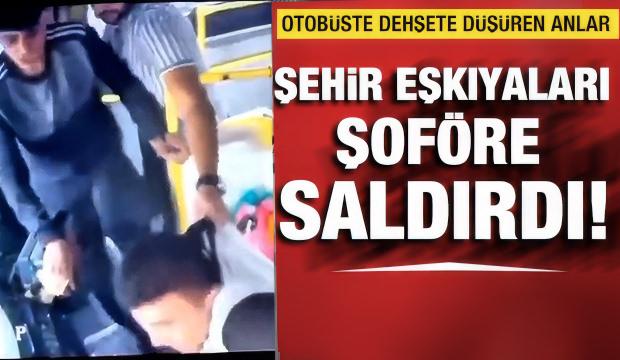 Gaziantep'te otobüs şoförü feci şekilde darp edildi...