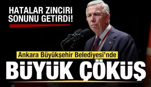 Hatalar zinciri sonunu getirdi! Ankara Büyükşehir Belediyesi’nde büyük çöküş!