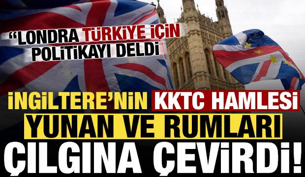 İngiltere'nin 'KKTC' hamlesi Yunan ve Rumları çıldırttı!