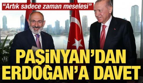 Paşinyan'dan Erdoğan'a davet! 
