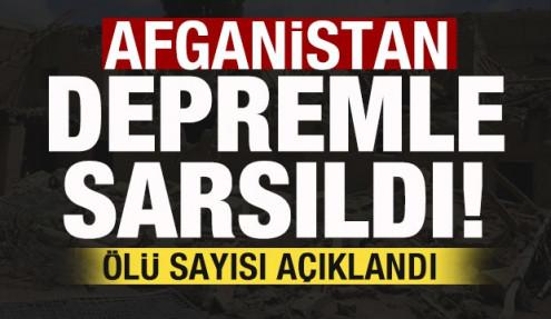 Son dakika: Afganistan'da şiddetli deprem! Ölü sayısı açıklandı
