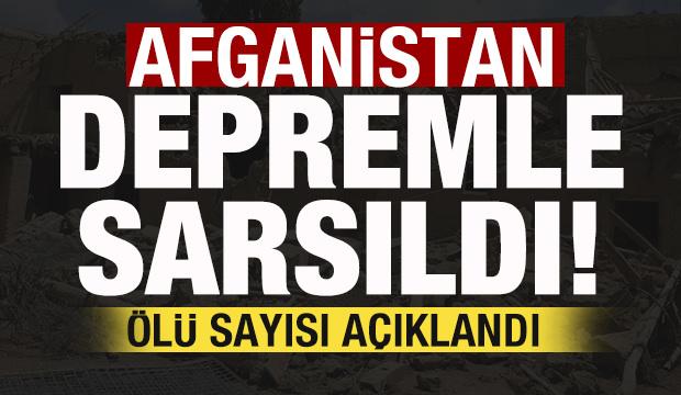 Son dakika: Afganistan'da şiddetli deprem! Ölü sayısı açıklandı