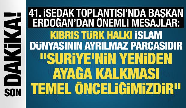 Son dakika... Cumhurbaşkanı Erdoğan'dan önemli açıklamalar!