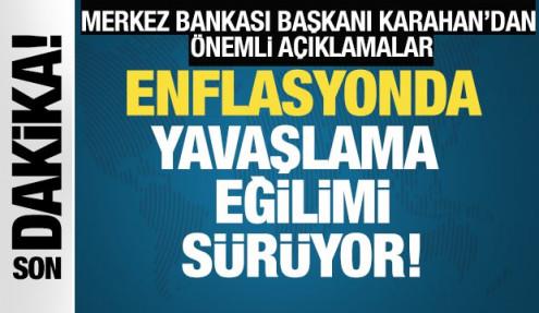SON DAKİKA: Merkez Bankası Başkanı Fatih Karahan konuşuyor!
