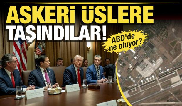Trump kabinesinde güvenlik alarmı: Üst düzey yetkililer askerî üslere taşındı!