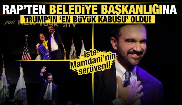 Trump'ın 'en büyük kabusu' oldu! Rap'ten Belediye Başkanlığı'na: Mamdani!