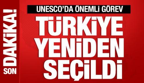 Türkiye, UNESCO Yürütme Kurulu üyeliğine yeniden seçildi