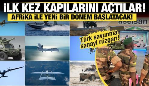Afrika'da Türk savunma sanayi rüzgarı! 