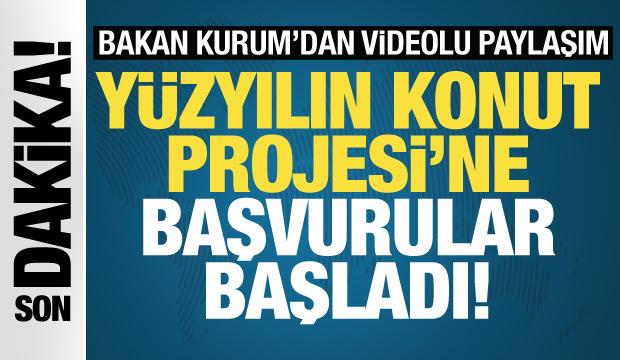 Bakan Kurum'dan 