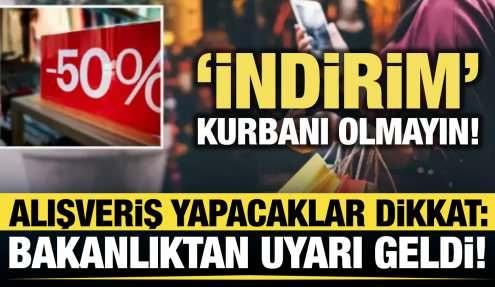 Bakanlık radarına aldı: Kasım ayı indirimleri inceleniyor