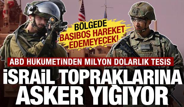 İsrail topraklarına askeri üs kuruluyor: Milyon dolarlık dev tesisin inşaası başlıyor