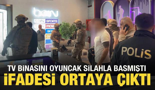 Sarıyer’de TV binasına silahla giren şüphelinin ifadesi ortaya çıktı: Pişman değilim