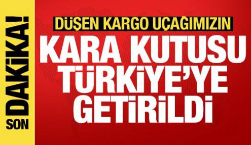Son dakika haberi: Askeri kargo uçağımızın kara kutusu Türkiye'ye getirildi
