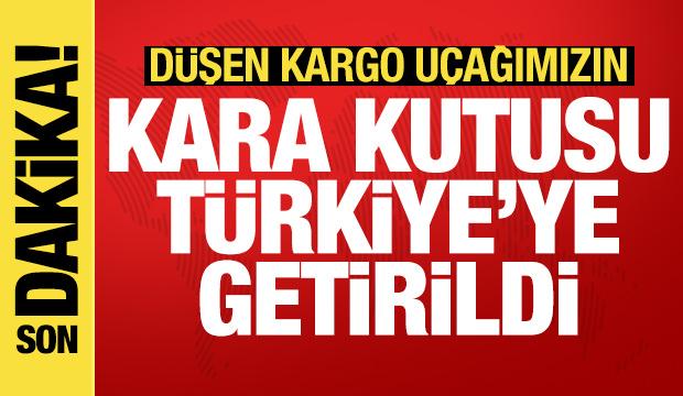 Son dakika haberi: Askeri kargo uçağımızın kara kutusu Türkiye'ye getirildi
