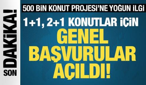 Son Dakika! TOKİ 500 Bin Sosyal Konut Projesi'nde genel başvurular başladı!