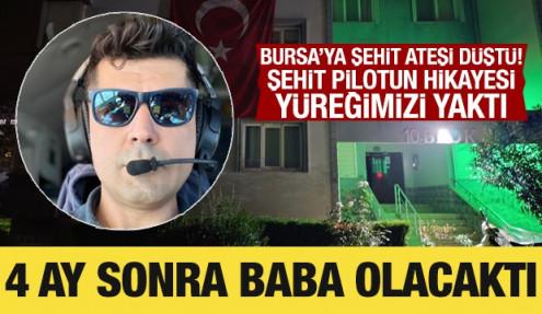 Uçak kazasında şehit düşen pilot Uslu, 4 ay sonra baba olacaktı
