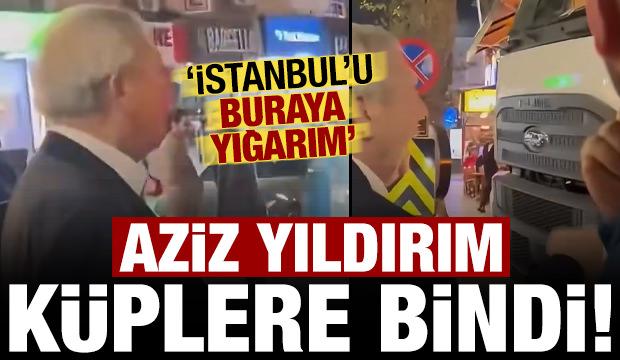 Aziz Yıldırım küplere bindi! Trafikte böyle tepki gösterdi: İstanbul'u buraya yığarım!