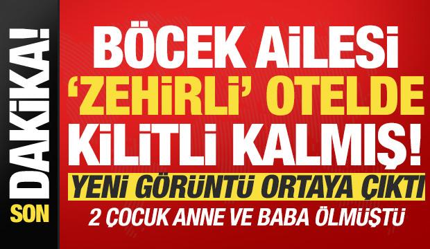 Böcek ailesi otelde kilitli kalmış! O anlar ortaya çıktı: Kapıyı açmaya çalışmışlar