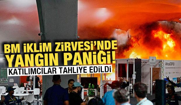 Brezilya’daki COP30 Zirvesi’nde yangın! Katılımcılar tahliye edildi