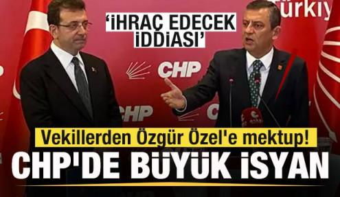 CHP'de büyük isyan! Milletvekillerden Özgür Özel'e mektup! 'İhraç edecek' iddiası