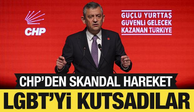 CHP'den skandal LGBT hamlesi: Parti programına alındı