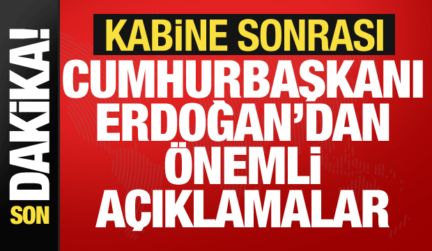 Cumhurbaşkanlığı Kabinesi sona erdi! Erdoğan'dan önemli açıklamalar