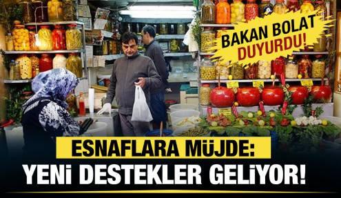 Esnafa faiz indirimi geliyor! Bakan Bolat tarihi verdi