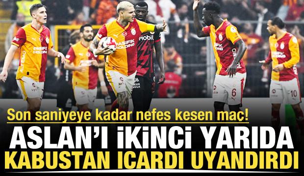 Gol düellosundan Aslan çıktı! 2 dakikada geri döndüler