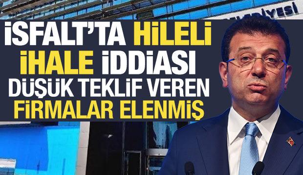  İsfalt'taki ihalelerde 