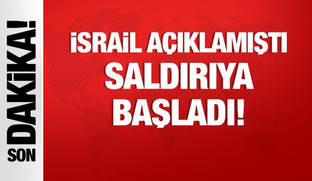 Son dakika... İsrail Lübnan'a saldırı başlattı
