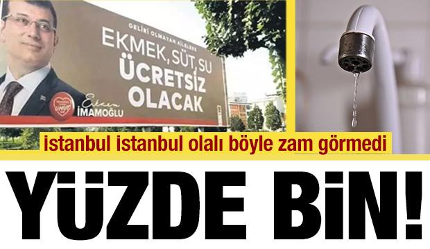 İstanbul’da ‘4 TL çok yüksek’ denilen su fiyatlarında 6 yılda rekor seviye!