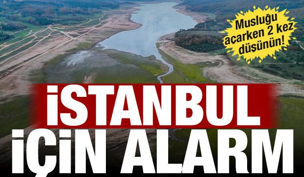 İstanbul'da barajlar alarm veriyor: Doluluk oranı yüzde 20'nin altına düştü