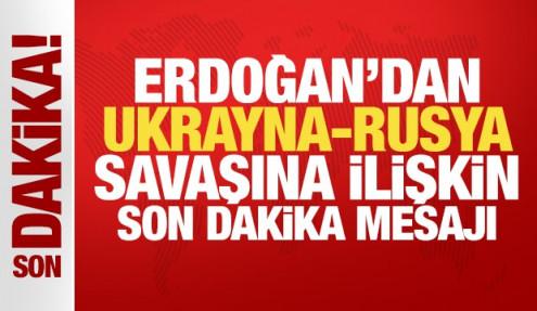 Son dakika: Cumhurbaşkanı Erdoğan'dan önemli mesajlar