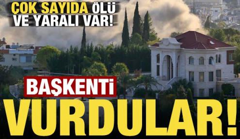 Son dakika: İsrail, Lübnan'ı vurdu: Çok sayıda ölü ve yaralı var!