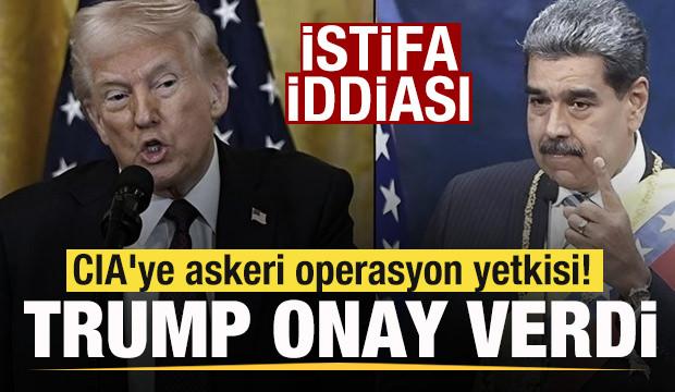 Trump onay verdi! CIA'ye askeri operasyon yetkisi! 'Maduro istifa edecek' iddiası
