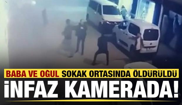 Van'da cinayet! 2 kişinin öldürülme anı kamerada