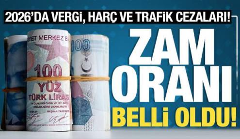 2026'da vergi, trafik cezaları ve yurt dışı çıkış harcı artacak: Oran belli oldu!