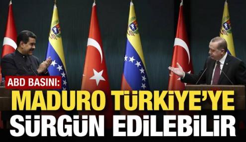 ABD basını: Maduro Türkiye'ye sürgün edilebilir