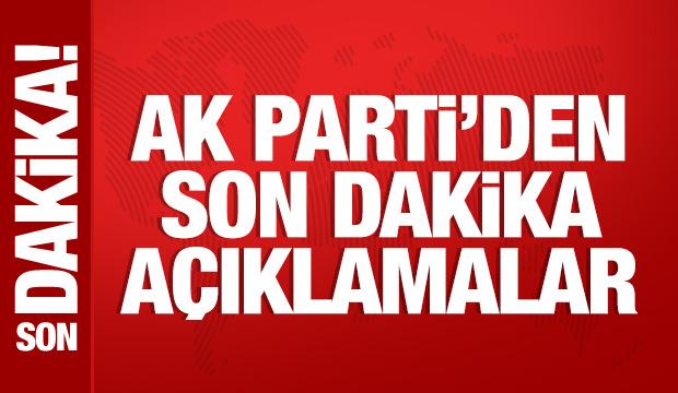 AK Parti Sözcüsü Ömer Çelik açıklamalarda bulunuyor