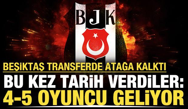Beşiktaş'ta transferde atağa kalktı: Tarih verdiler, 5 oyuncu geliyor